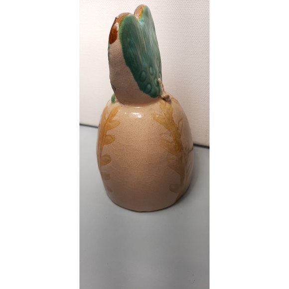 Ceramic Owl Bell by Enesco 1978 - Picture 3 of 5